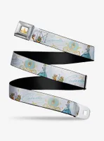 Disney Cinderella Pumpkin Coach And Mice Seatbelt Belt