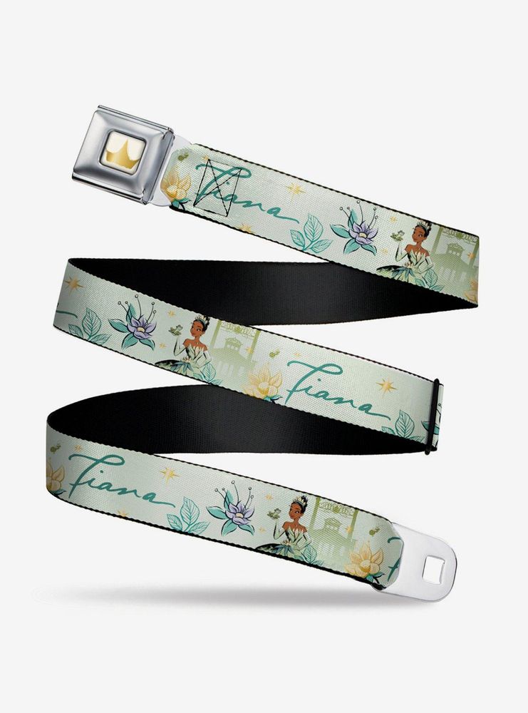 Disney The Princess And Frog Tiana Palace Seatbelt Belt