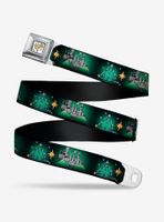 Harry Potter Hogwarts And Deathly Hallows Tattoo Seatbelt Belt