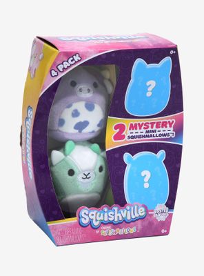Squishville Mini Squishmallows Pastel Squad Plush Set 