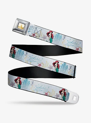 Disney The Little Mermaid Ariel Castle Seatbelt Belt