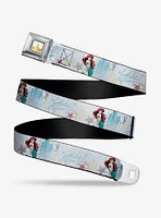 Disney The Little Mermaid Ariel Castle Seatbelt Belt