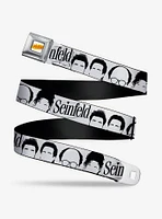 Seinfeld Cast Silhouettes Seatbelt Belt