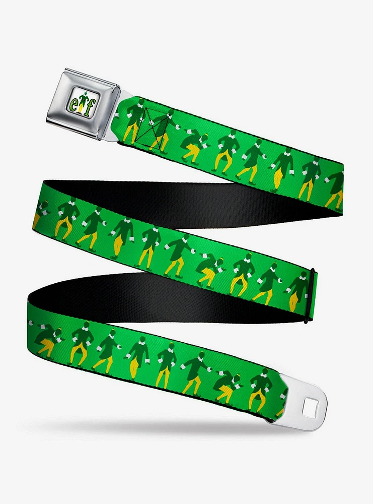 Elf Buddy Silhouettes Seatbelt Belt