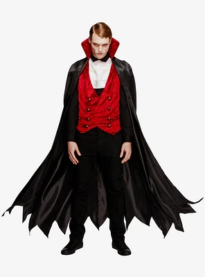Black & Red Vampire Costume