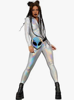 Holographic Catsuit Costume