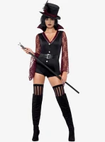 Vampire Costume Black