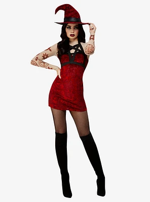 Witch Costume Red