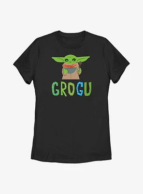 Star Wars The Mandalorian Child Snacks Womens T-Shirt