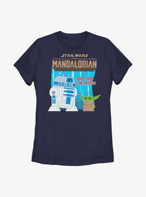 Star Wars The Mandalorian Old Pals Womens T-Shirt