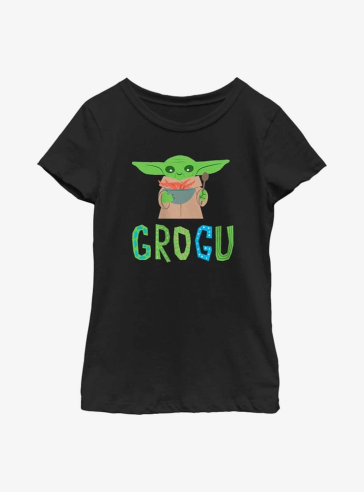 Star Wars The Mandalorian Child Snacks Youth Girls T-Shirt