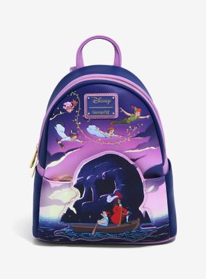 Loungefly Disney Peter Pan Skull Rock Mini Backpack - BoxLunch Exclusive