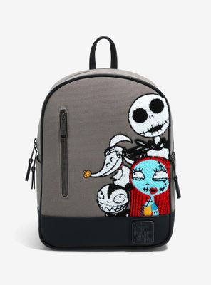 Loungefly Disney The Nightmare Before Christmas Chenille Characters Mini Backpack - BoxLunch Exclusive 