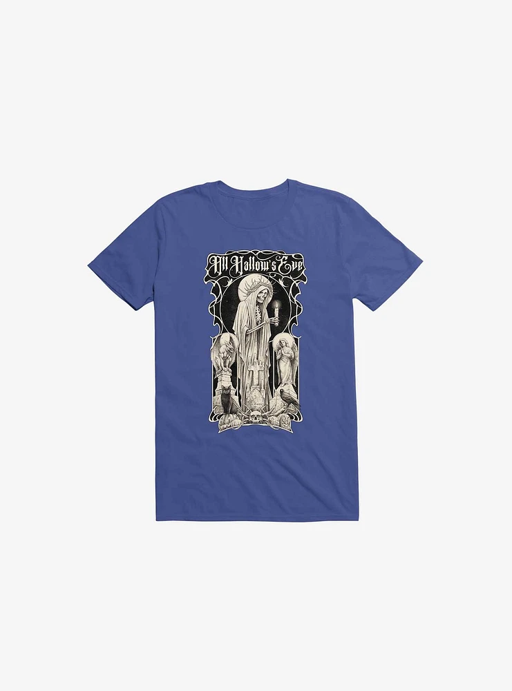 All Hallow's Eve Royal Blue T-Shirt