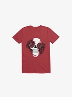 Bloom Skull Red T-Shirt