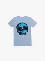 Blue Skull Light T-Shirt