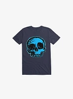 Blue Skull Navy T-Shirt