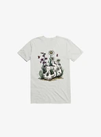 Growth Skull White T-Shirt