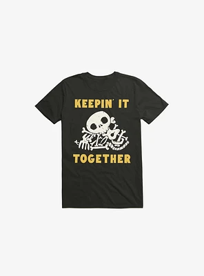 Keepin It Together Bones Black T-Shirt