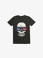 Happy Skull Living Life 3D T-Shirt