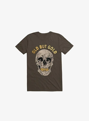 Old But Gold Skull Brown T-Shirt