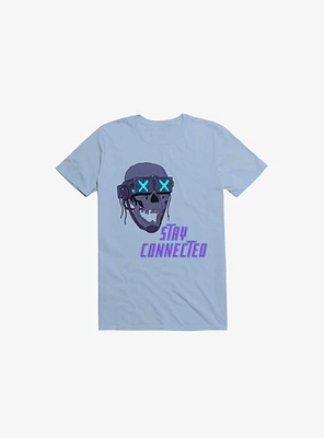 Stay_Connected 2.0 Light Blue T-Shirt