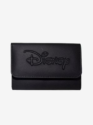 Disney Signature D Embossed Vegan Leather Foldover Wallet