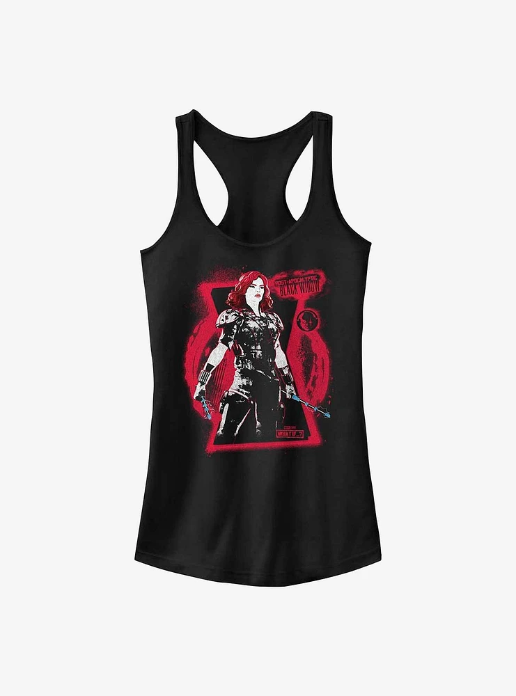 Marvel What If?? Black Widow Post Apocalypse Ready Girls Tank