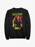 Marvel What If?? Black Widow Apocalyptic Suit Sweatshirt