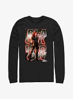 Marvel What If?? Black Widow Post Apocalyptic Key Art Long-Sleeve T-Shirt