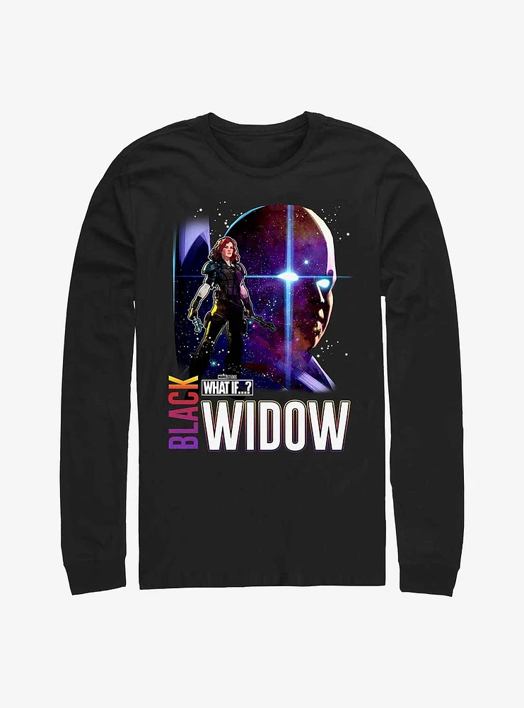Marvel What If?? Post Apocalyptic Black Widow & The Watcher Long-Sleeve T-Shirt