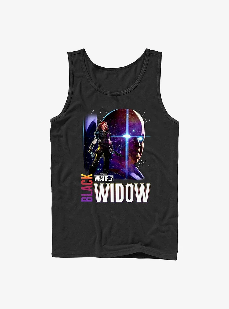 Marvel What If?? Post Apocalyptic Black Widow & The Watcher Tank Top