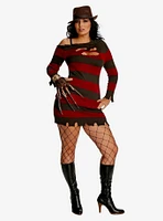 Nightmare On Elm Street Miss Freddy Krueger Costume Plus Size
