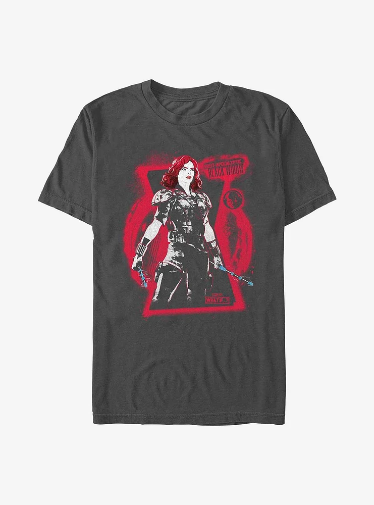 Marvel What If?? Black Widow Post Apocalypse Ready T-Shirt