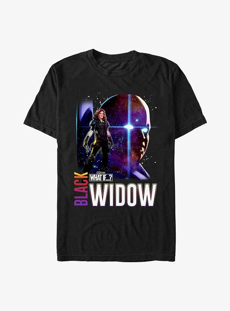 Marvel What If?? Post Apocalyptic Black Widow & The Watcher T-Shirt