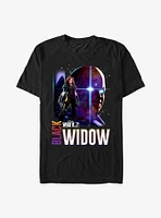 Marvel What If?? Post Apocalyptic Black Widow & The Watcher T-Shirt