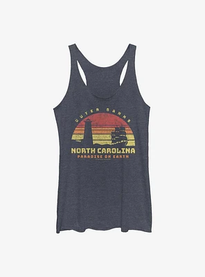 Outer Banks Paradise On Earth Girls Tank