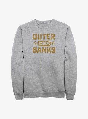 Outer Banks Distressed Type Sweatshirt