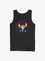 Disney Lilo And Stitch Ohana Means Family Rainbow Pride Tank Top