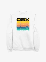 Outer Banks OBX Rainbow Stack Sweatshirt
