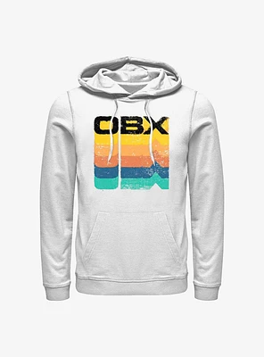 Outer Banks OBX Rainbow Stack Hoodie