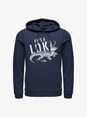 Marvel Loki Alligator Timeline Hoodie