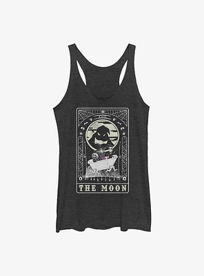 The Nightmare Before Christmas Oogie Boogie Moon Tarot Card Girls Tank Top