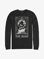 The Nightmare Before Christmas Moon Tarot Card Long-Sleeve T-Shirt