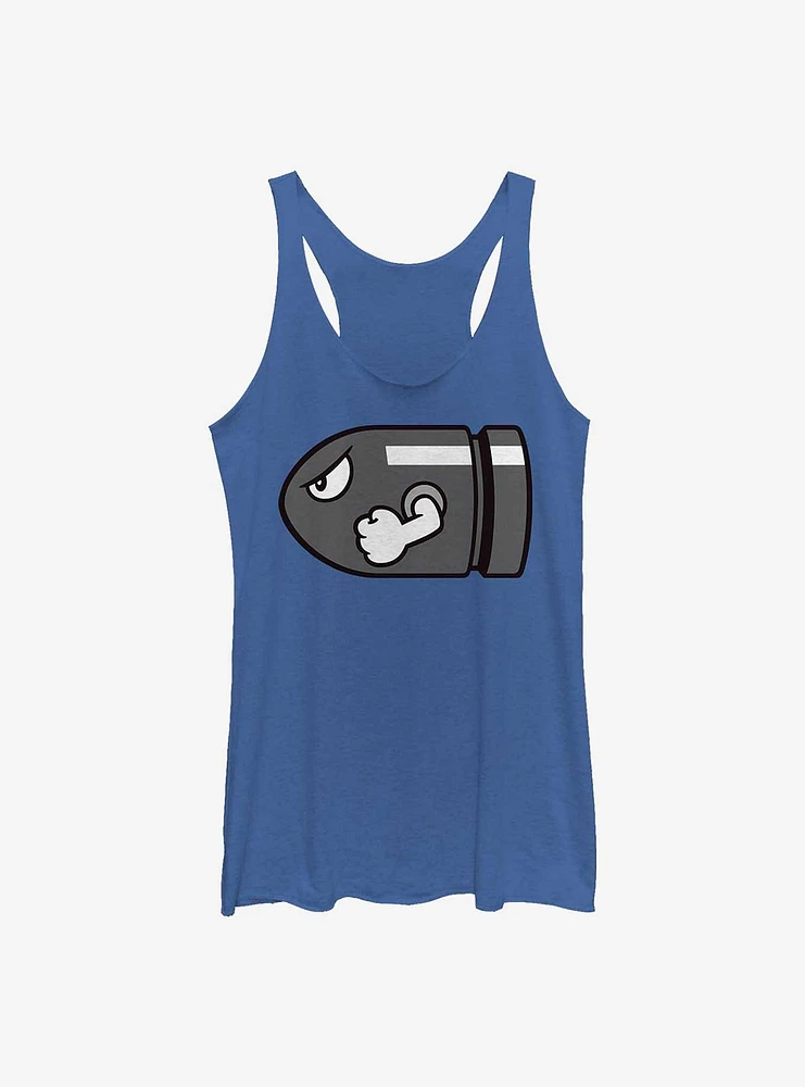 Nintendo Mario Bulllet Bill Girls Tank