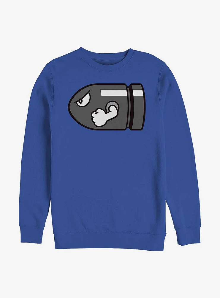 Nintendo Mario Bulllet Bill Sweatshirt