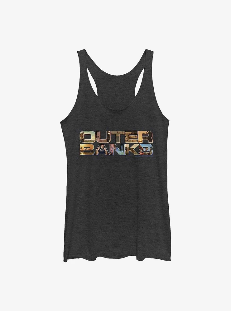 Outer Banks Photo Logo Girls Tank