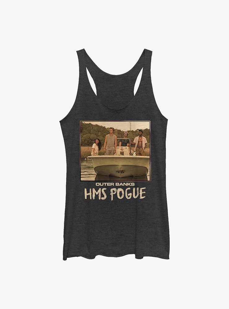 Outer Banks HMS Pogue Square Girls Tank