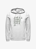 Outer Banks Name Stack Hoodie