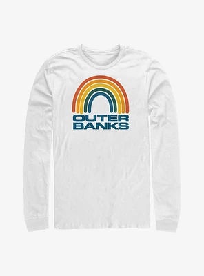 Outer Banks OBX Rainbow Long-Sleeve T-Shirt